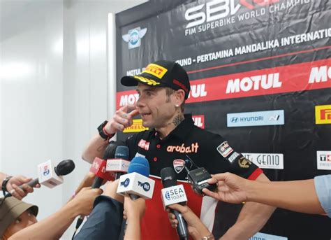 Alvaro Bautista Sukses Amankan Podium Wsbk Mandalika Go Mandalika