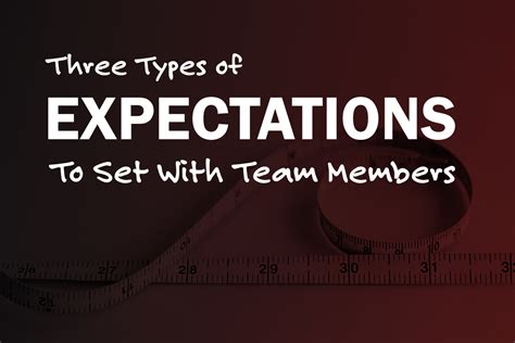 Three Types Of Expectations To Set With Team Members The Kevin