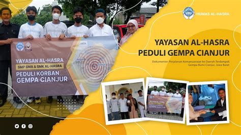 Yayasan Al Hasra Peduli Gempa Cianjur Jawa Barat Youtube