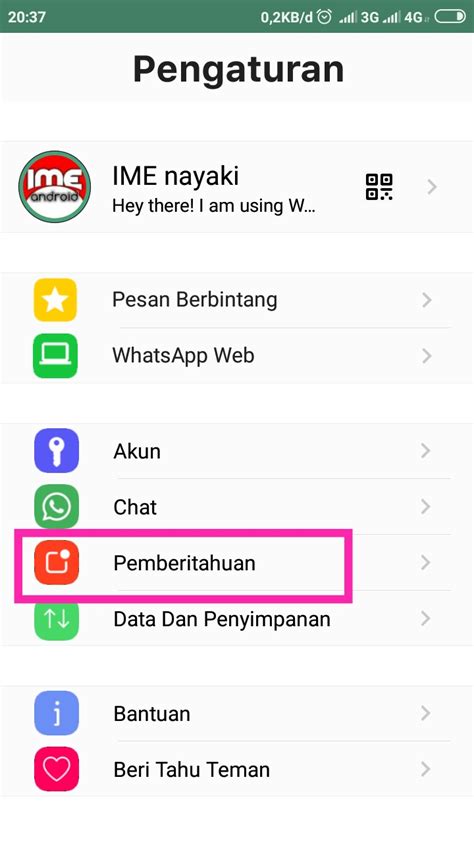 Ganti Nada Dering WhatsApp Samsung