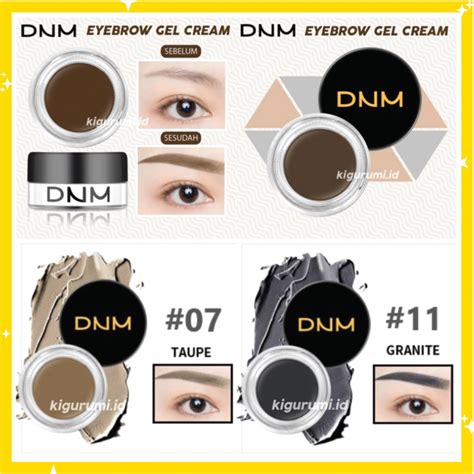 Jual Dnm Eyebrow Cream Gel Alis Mata Waterproof La Shopee Indonesia