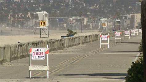 Authorities Enforce Beach Closures With Warns Of Fines Jail Time For