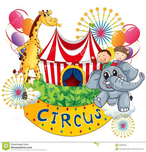 21+ Cartoon circus animals clipart collection