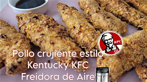 Pollo Crujiente Estilo Kentucky Kfc En Freidora De Aire Gourmia Youtube