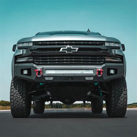 Body Armor 4x4 Ambush Front Bumper For 2019 2023 Chevrolet Silverado 1 Lsd Motorsports