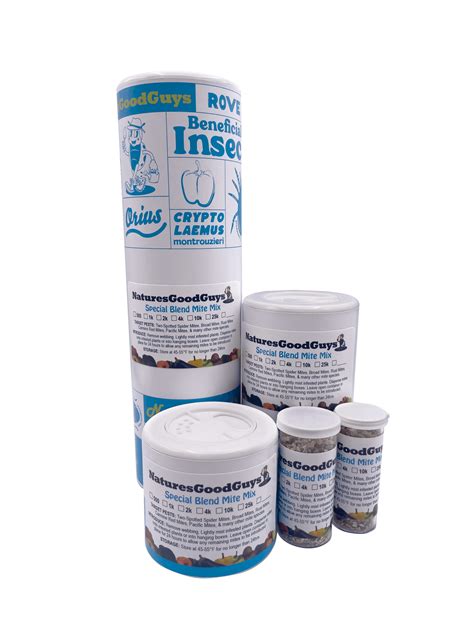 NaturesGoodGuys Special Blend Predatory Mite Mix Bottled Mites