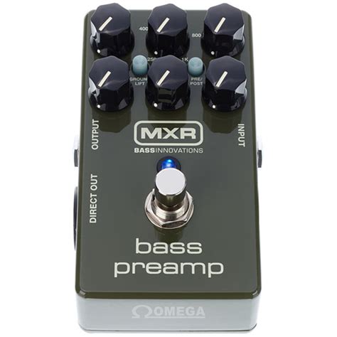 Omega Music Mxr M81 Bass Preamp Pédale