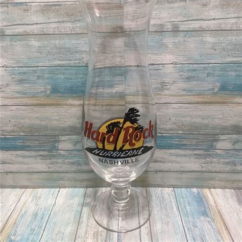 Hard Rock Cafe Dining Hard Rock Cafe Hurricane Nashville Glass Poshmark