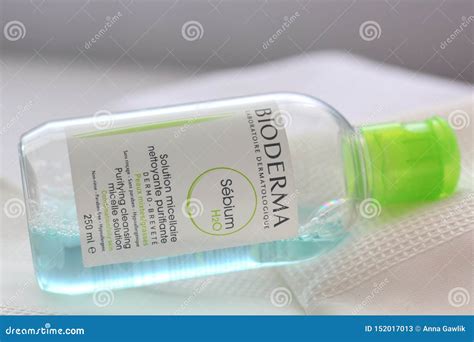 Bioderma micellar water editorial stock photo. Image of illustrative ...