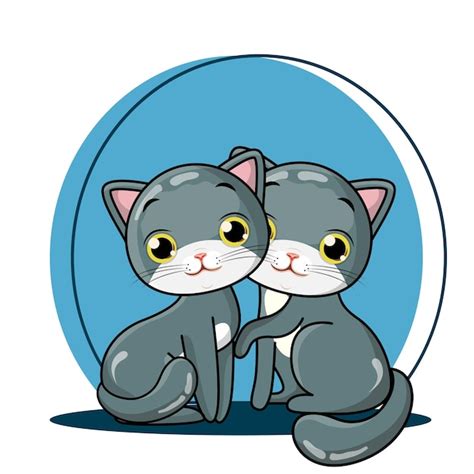 Premium Vector Vector Cute Baby Cat Cartoon Illustration