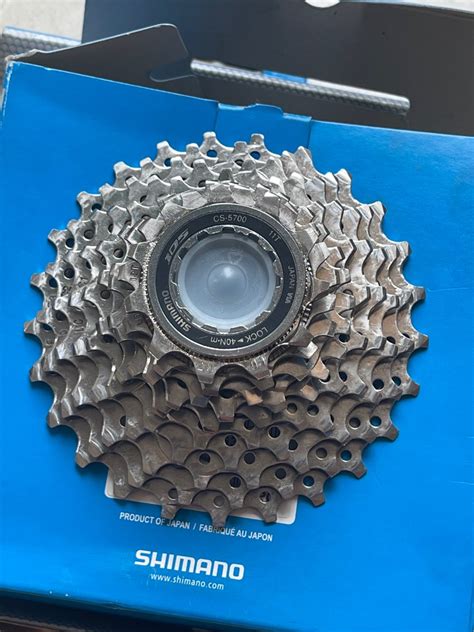 Shimano 105 Cs 5700 10 Speed Cassette Sprocket 11 25t Sports Equipment Bicycles And Parts Parts