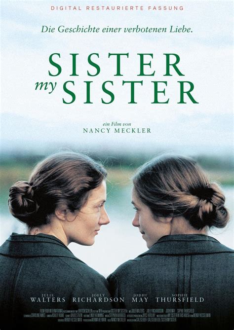 Sister My Sister Von Nancy Meckler Sister My Sister Julie Walters