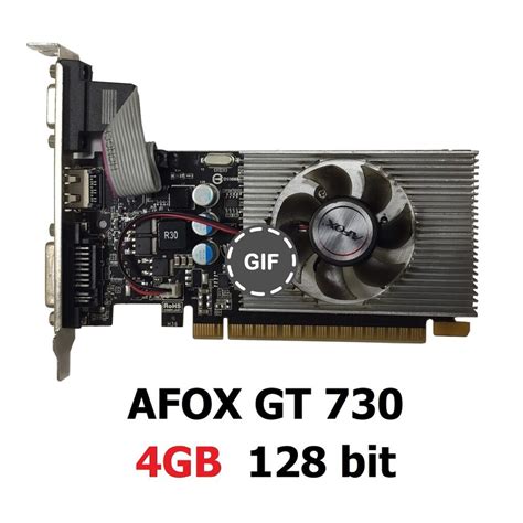 کارت گرافیک 4 گیگ Afox GT730 4GB 128bit
