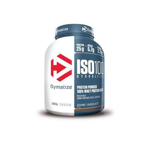 Dymatize Iso 100 Hydrolyzed Whey Protein Isolate Czekolada 2264g