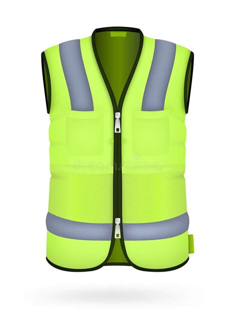 Emergency Safety Vest Stock Illustration Illustration Of Vest 15191317