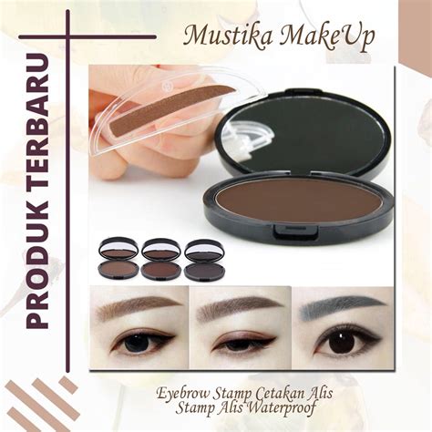 Jual Eyebrow Stamp Cetakan Alis Stamp Alis Waterprof Alat Pembentuk