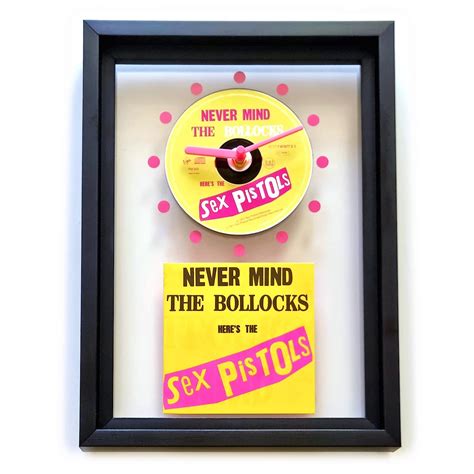 Sex Pistols Nevermind The B Ll Cks Here S The Sex Pistols Framed Cd