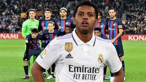 Rodrygo sorprende el único jugador del Barça que ficharía para el Real