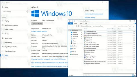 How To Open Administrative Tools In Windows 10