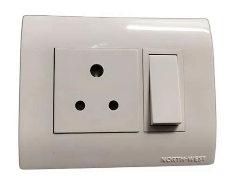 6a Wipro North West Modular Switch Socket Combination 1m 1 Way At ₹ 120piece In New Delhi