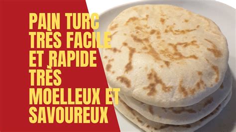 Pain Turc Tr S Facile Et Rapide Moelleux Et Savoureux Sub Ita Eng Deu