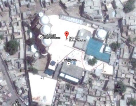 Baba Farid Shrine Complex Pakpattan – Satellite Map View – Paki Mag