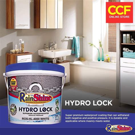 Rain Or Shine Hydrolock Hydro Lock Superior Waterproofing Waterproofer