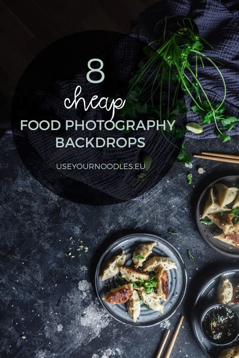 8 Cheap Food Photography Backdrops - Use Your Noodles