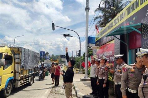 Polisi Uji Coba E Tle Drone Di Salatiga Cuma Menit Bisa Dapat