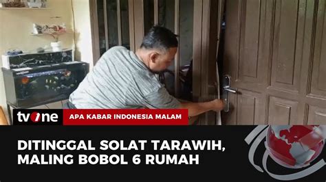 Ditinggal Tarawih Sebuah Rumah Di Depok Dibobol Maling AKIM TvOne