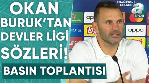 Galatasaray 2 1 Molde Okan Buruk Maç Sonu Basın Toplantısı A Spor