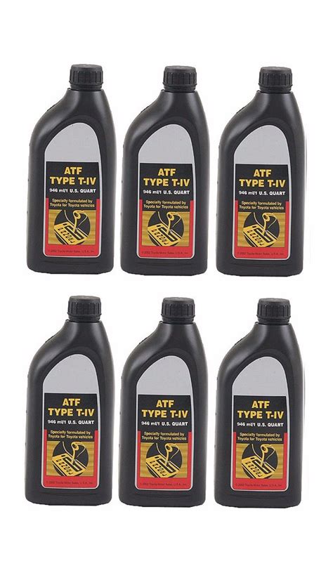 Quart Atf T Iv Automatic Transmission Fluid Oil Genuine For Toyota