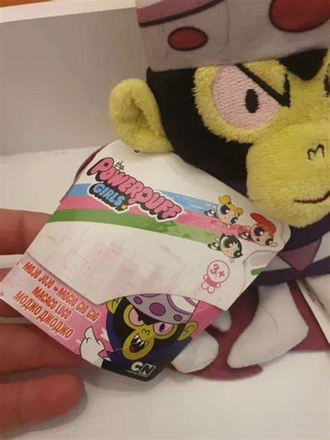 Powerpuff Girls Mojo Jojo Villain Soft Plush Toy Cartoon Network