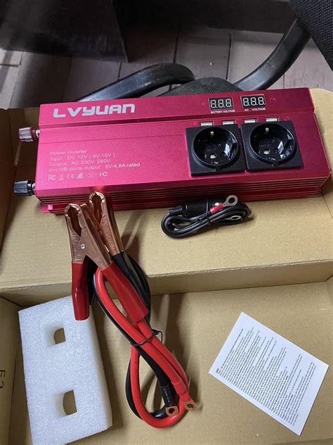 Перетворювач напруги 12V-220V 1000W + USB з дисплеєм, ціна 6500 грн ...