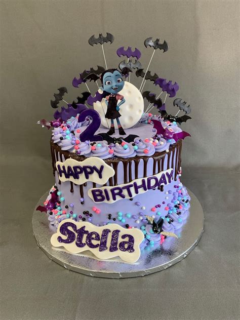 Vampirina Themed Birthday Cake — Skazka Cakes