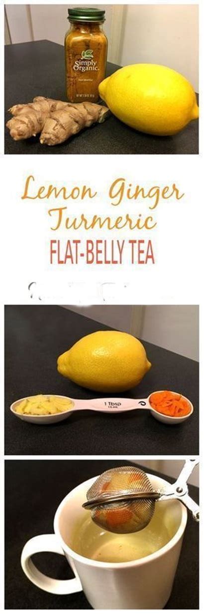 Lemon Ginger Turmeric “detox” Tea Home Remedies