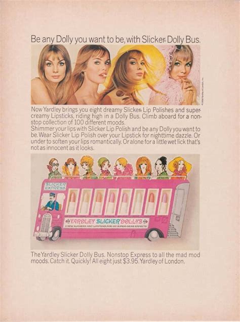 Yardley Slickers Ad Yardley Vintage Cosmetics Jean Shrimpton