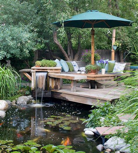 Beautiful Backyard Pond Ideas Homemydesign