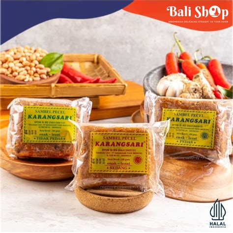 Bumbu Pecel Karangsari Instant Peanut Sauce Gr Bali Shop Uk