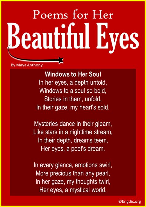 10 Best Beautiful Eyes Poems For Her Engdic