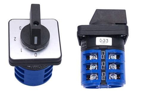 Selector De Posiciones De Amperes Industrial Switch De