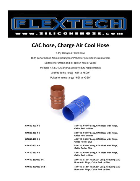 Charge Air Cooler Hose Silicone Coolant Hose High Temp Silicone