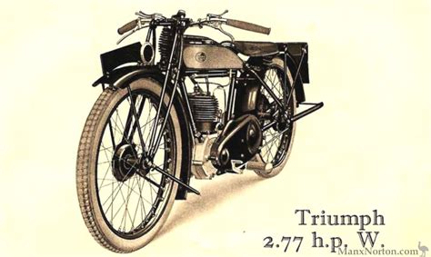 Triumph 1929 Model W 277hp