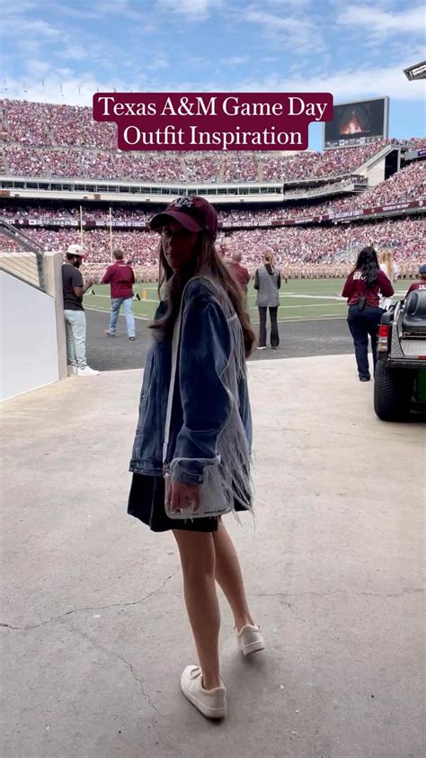 Texas A M Game Day Outfit Inspiration Southern Football Outfit Ideas