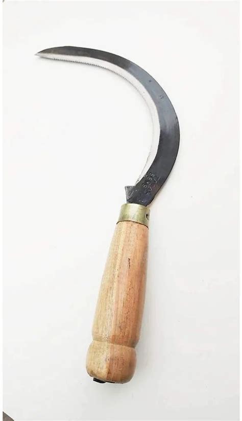 13inch Wooden Grip Garden Hand Sickle At Rs 85 Piece Garden Sickles