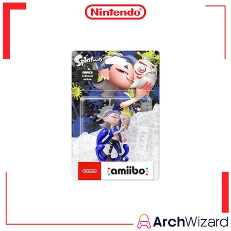 nintendo switch amiibo shiver  splatoon series game merchandise