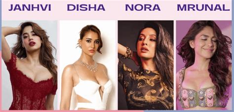 Sex Fight Janhvi Kapoor Vs Disha Patani Vs Nora Fatehi Vs Mrunal Thakur R Celebbattles