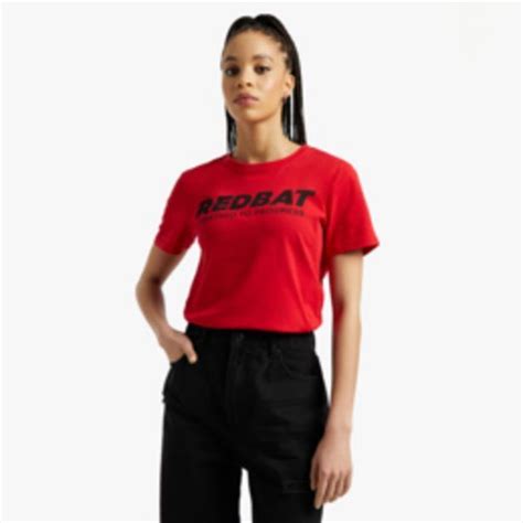 Redbat Women S Red T Shirt Offer At Sportscene