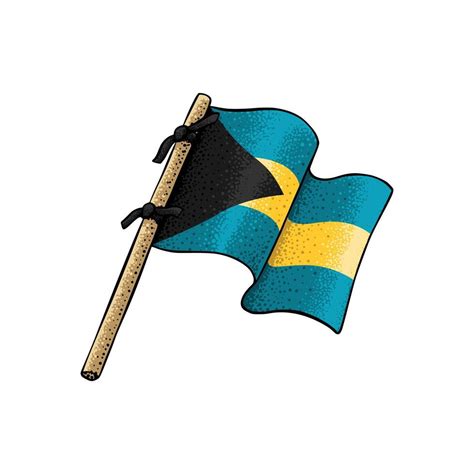 Bahamas Country Flag 44594955 Vector Art at Vecteezy