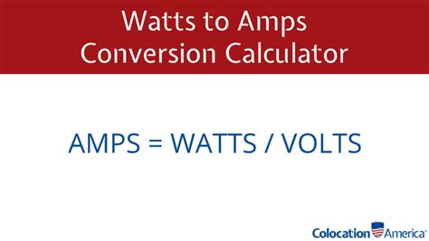 Amps To Watts Calculator Outlet